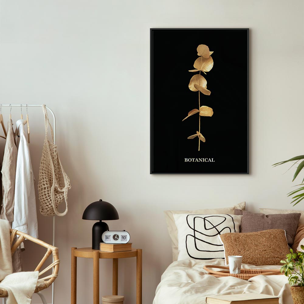 Autumn Leaf Close-Up Nature Canvas Print