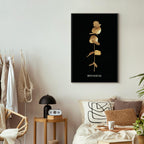 Autumn Leaf Close-Up Nature Canvas Print