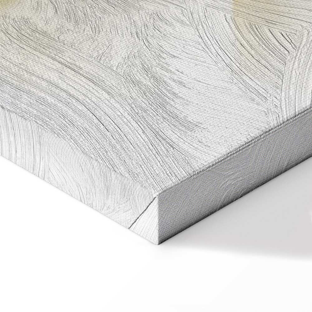 Pumpkins and Autumn Flowers Nature Canvas Print