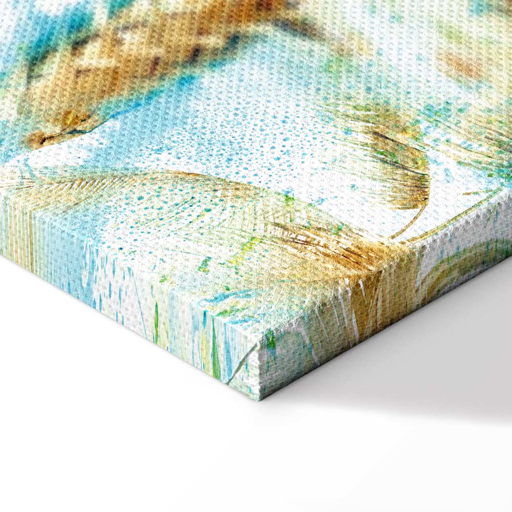 Tropical Palm Trees Nature Canvas Print