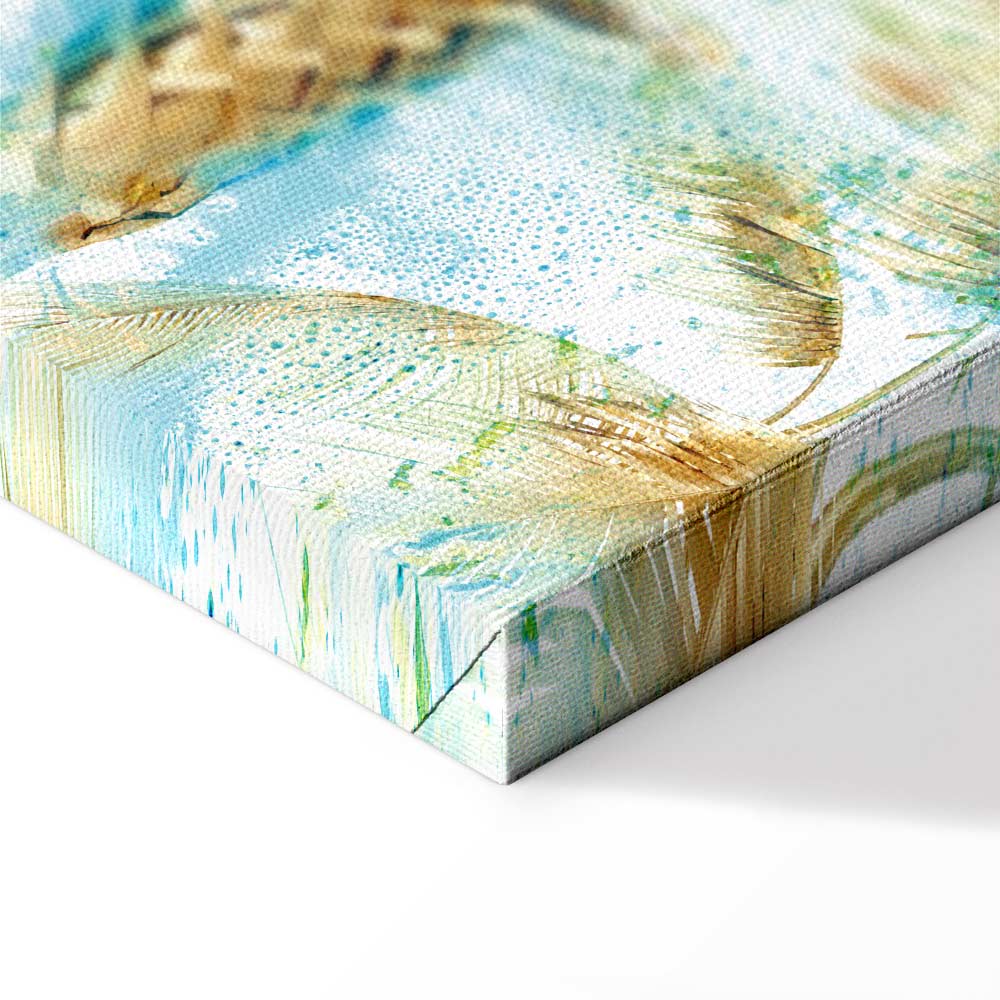 Tropical Palm Trees Nature Canvas Print