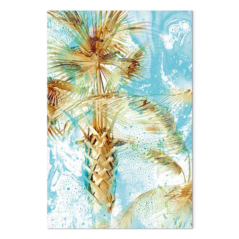 Tropical Palm Trees Nature Canvas Print