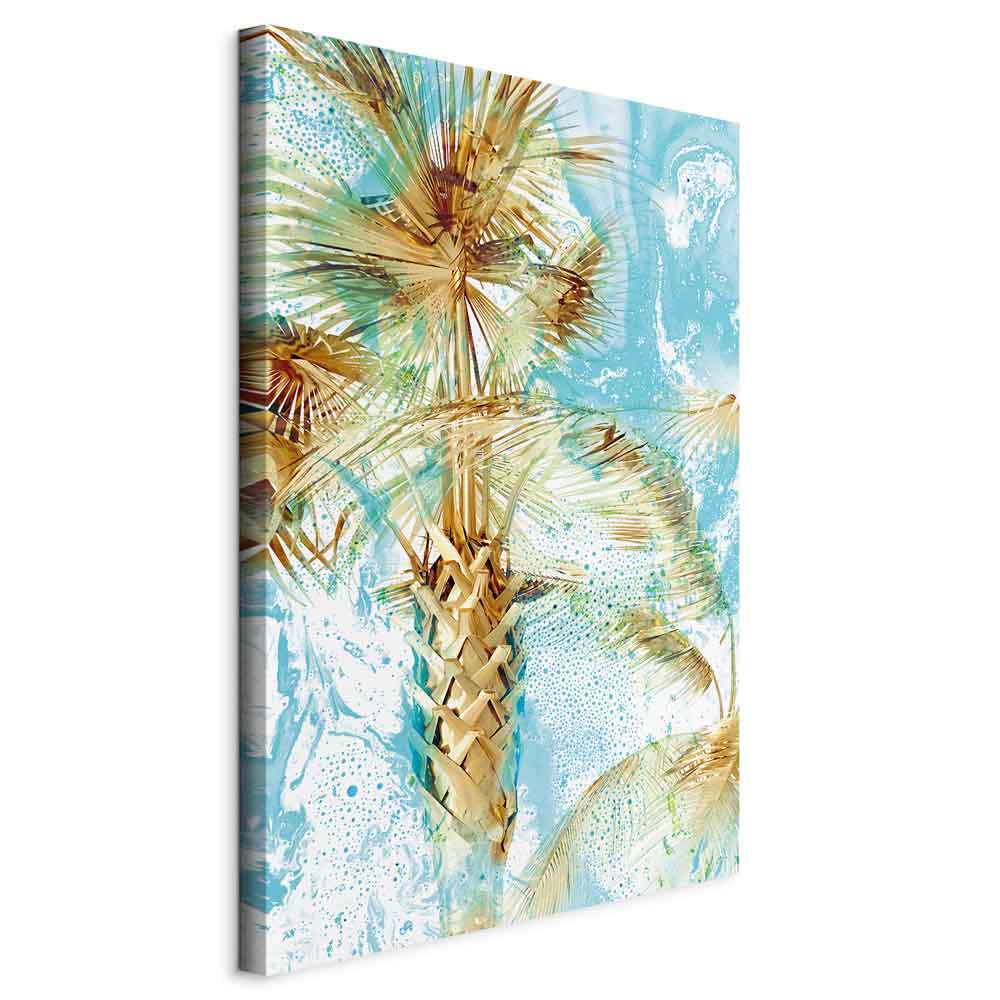 Tropical Palm Trees Nature Canvas Print