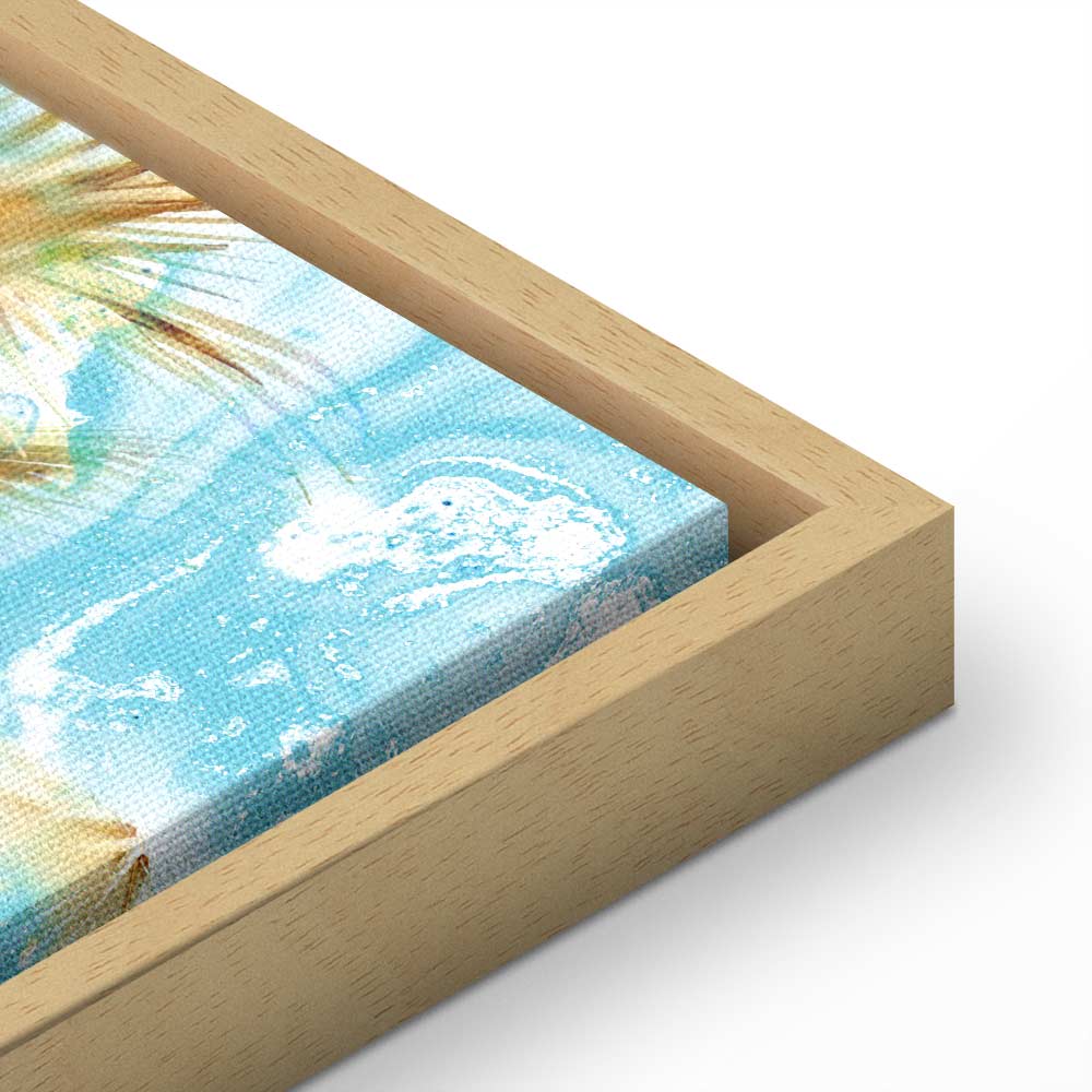 Tropical Palm Trees Nature Canvas Print