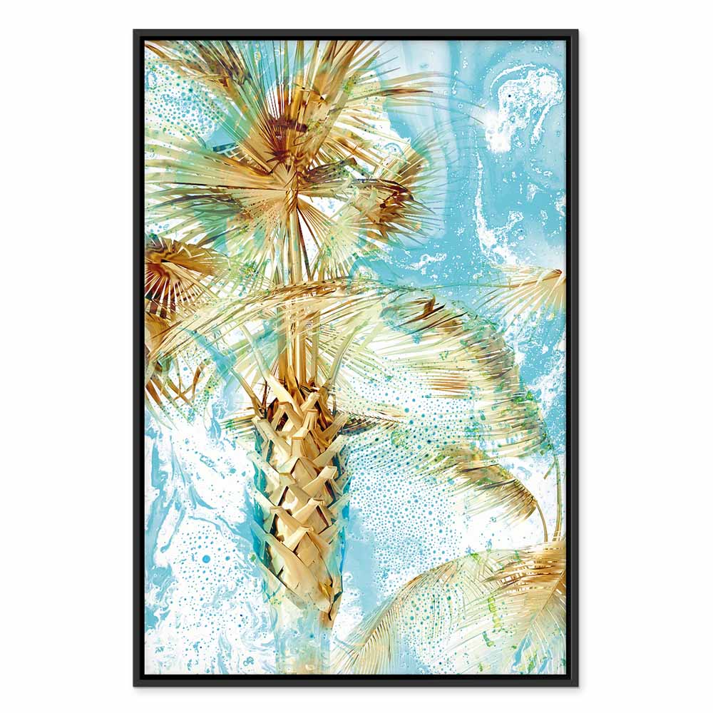 Tropical Palm Trees Nature Canvas Print