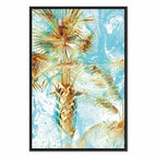 Tropical Palm Trees Nature Canvas Print