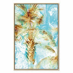 Tropical Palm Trees Nature Canvas Print