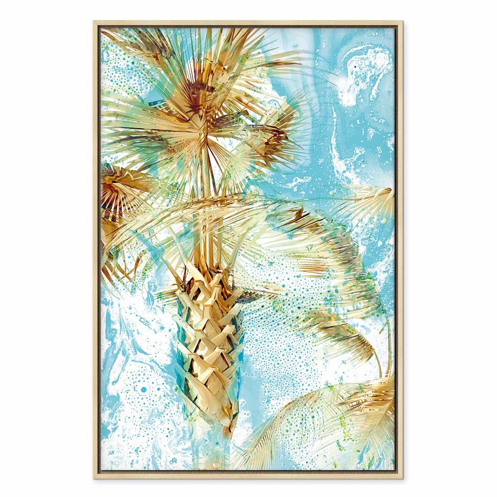 Tropical Palm Trees Nature Canvas Print