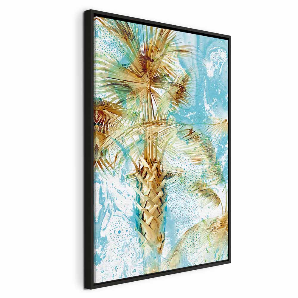 Tropical Palm Trees Nature Canvas Print