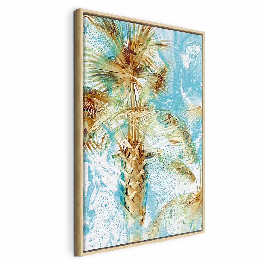 Tropical Palm Trees Nature Canvas Print