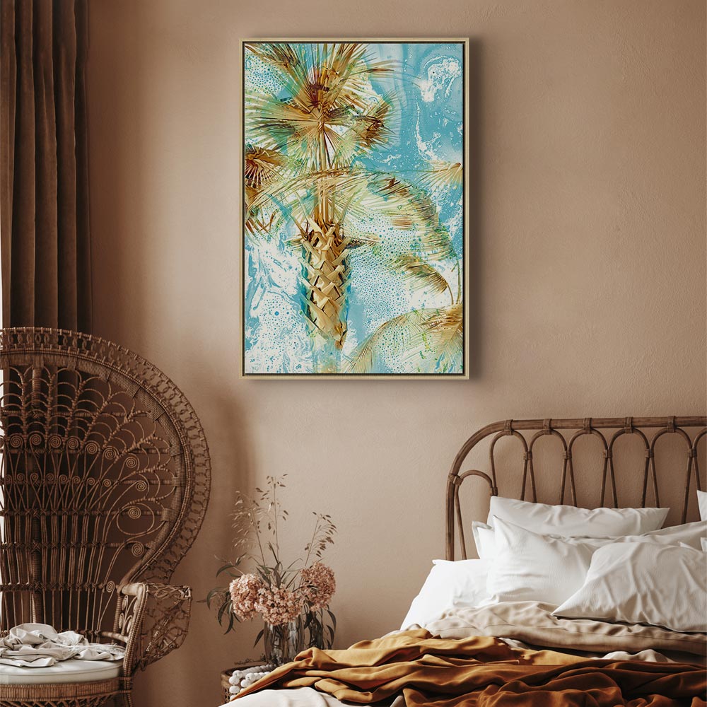 Tropical Palm Trees Nature Canvas Print