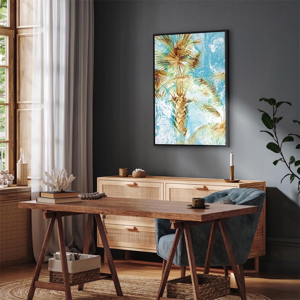 Tropical Palm Trees Nature Canvas Print