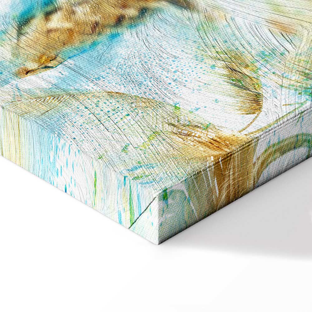 Tropical Palm Trees Nature Canvas Print