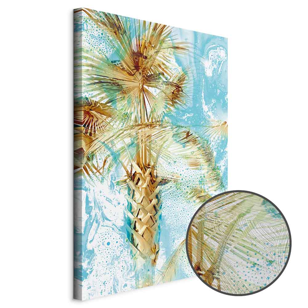 Tropical Palm Trees Nature Canvas Print