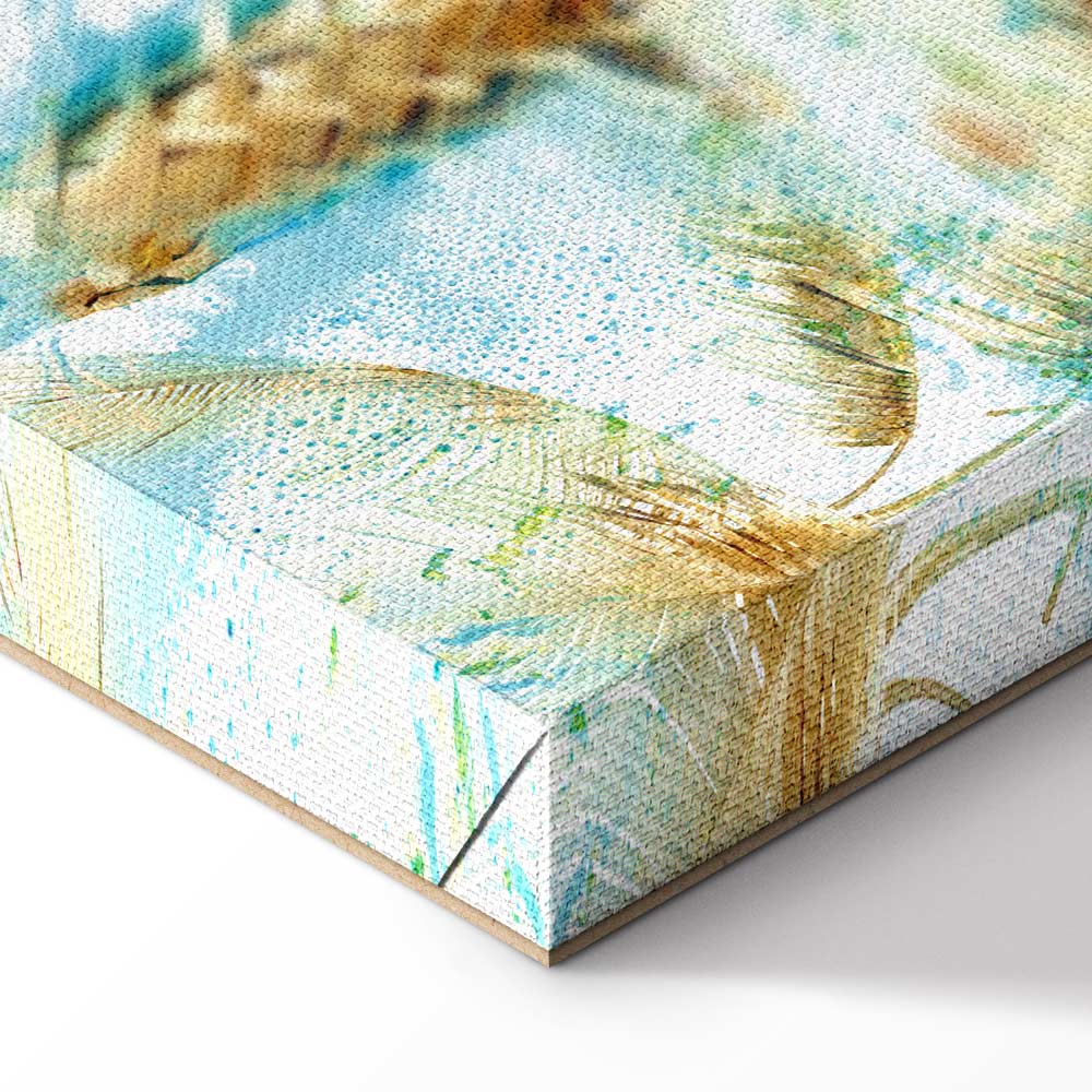 Tropical Palm Trees Nature Canvas Print