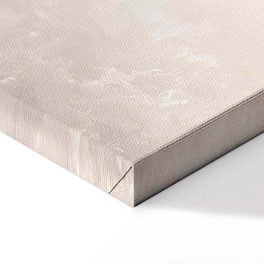 Winter Pine Cone Nature Canvas Print