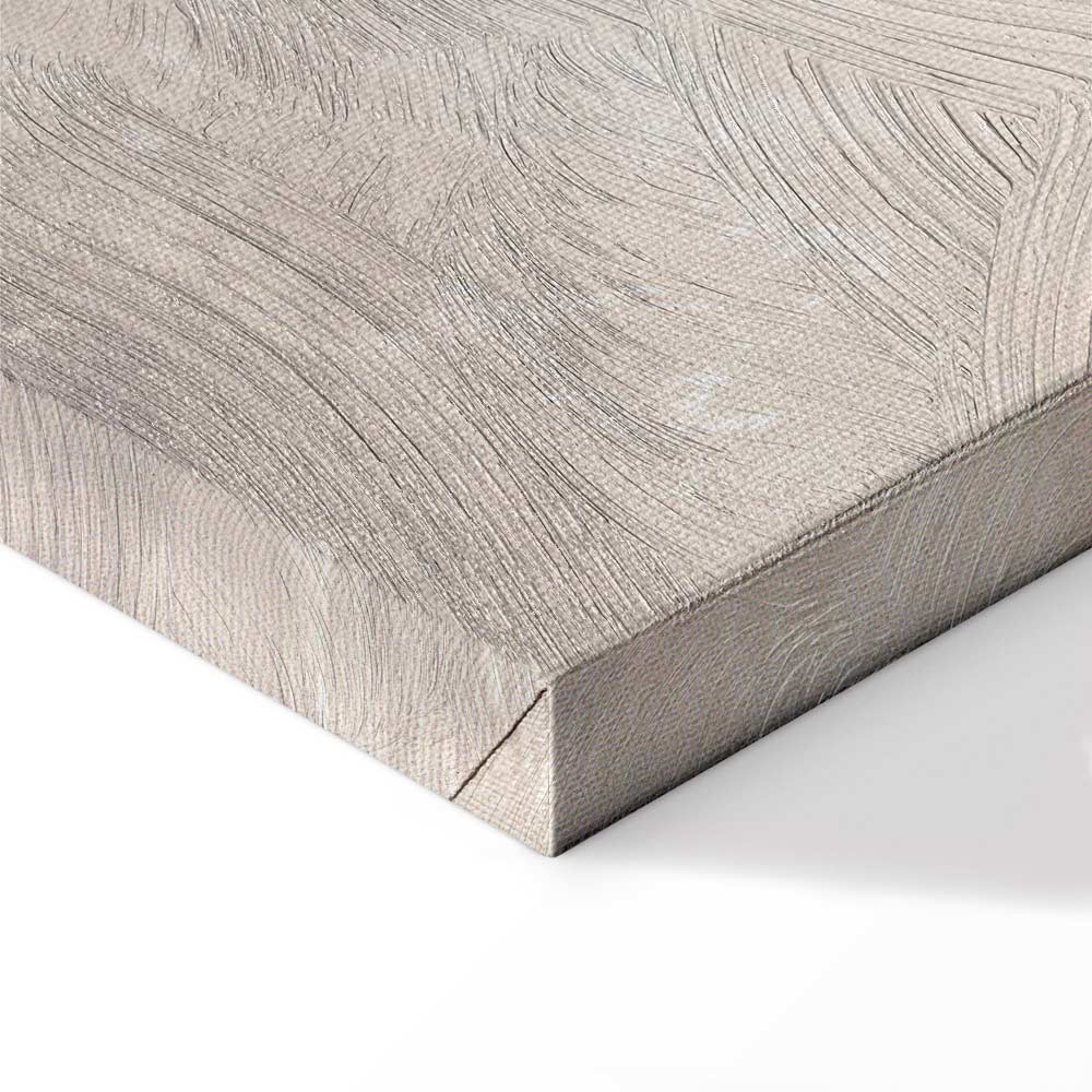 Winter Pine Cone Nature Canvas Print