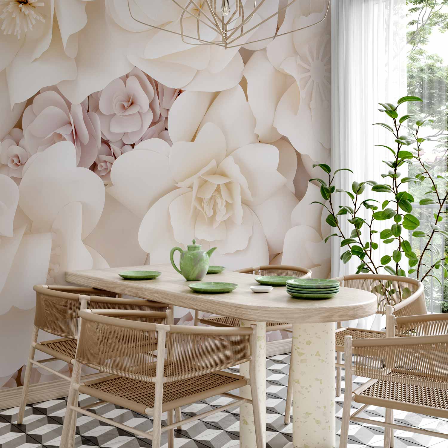 Floral Display Nature Wall Mural