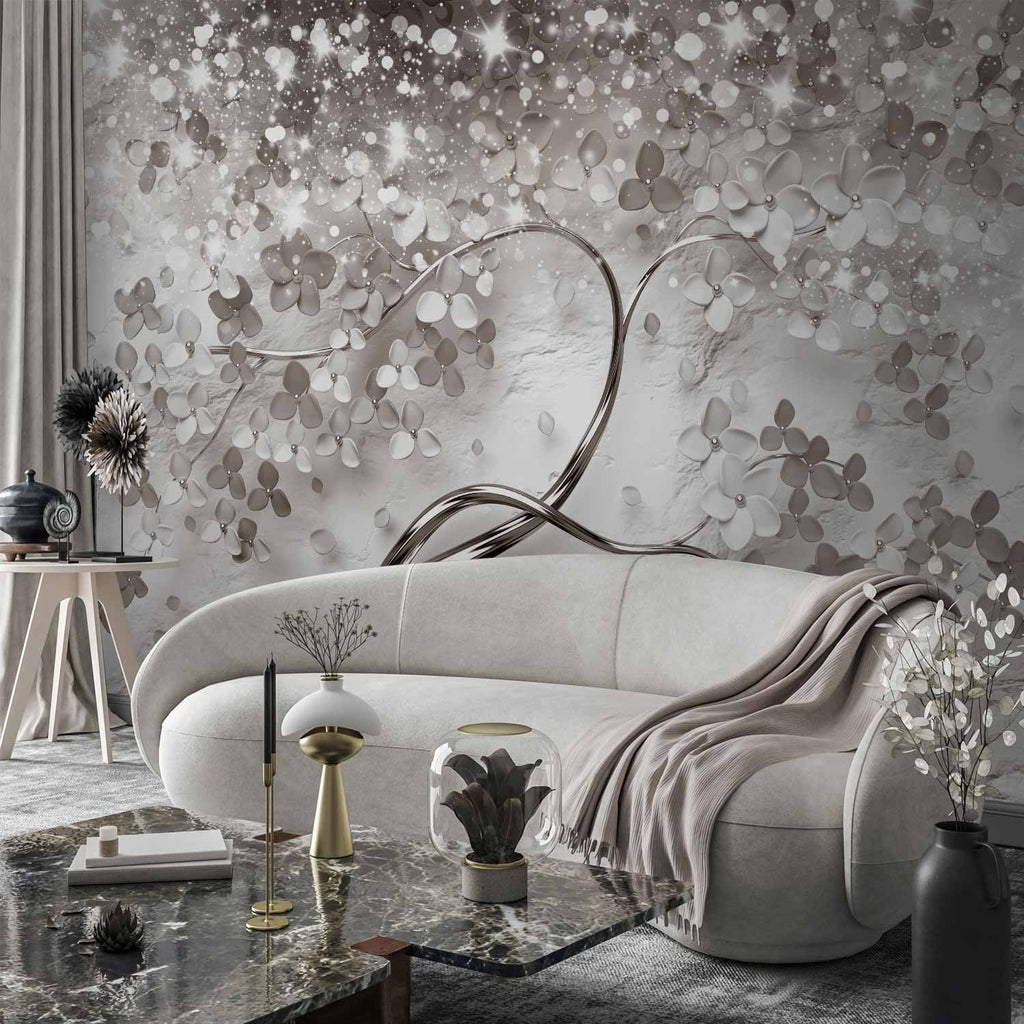 Abstract Star Tree Nature Wall Mural