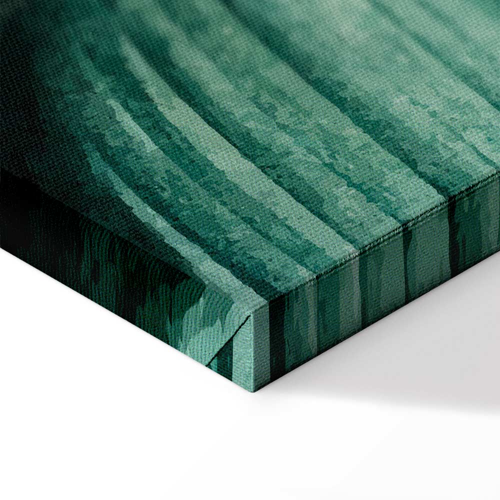 Exotic Tropical Leaves Nature Canvas Print