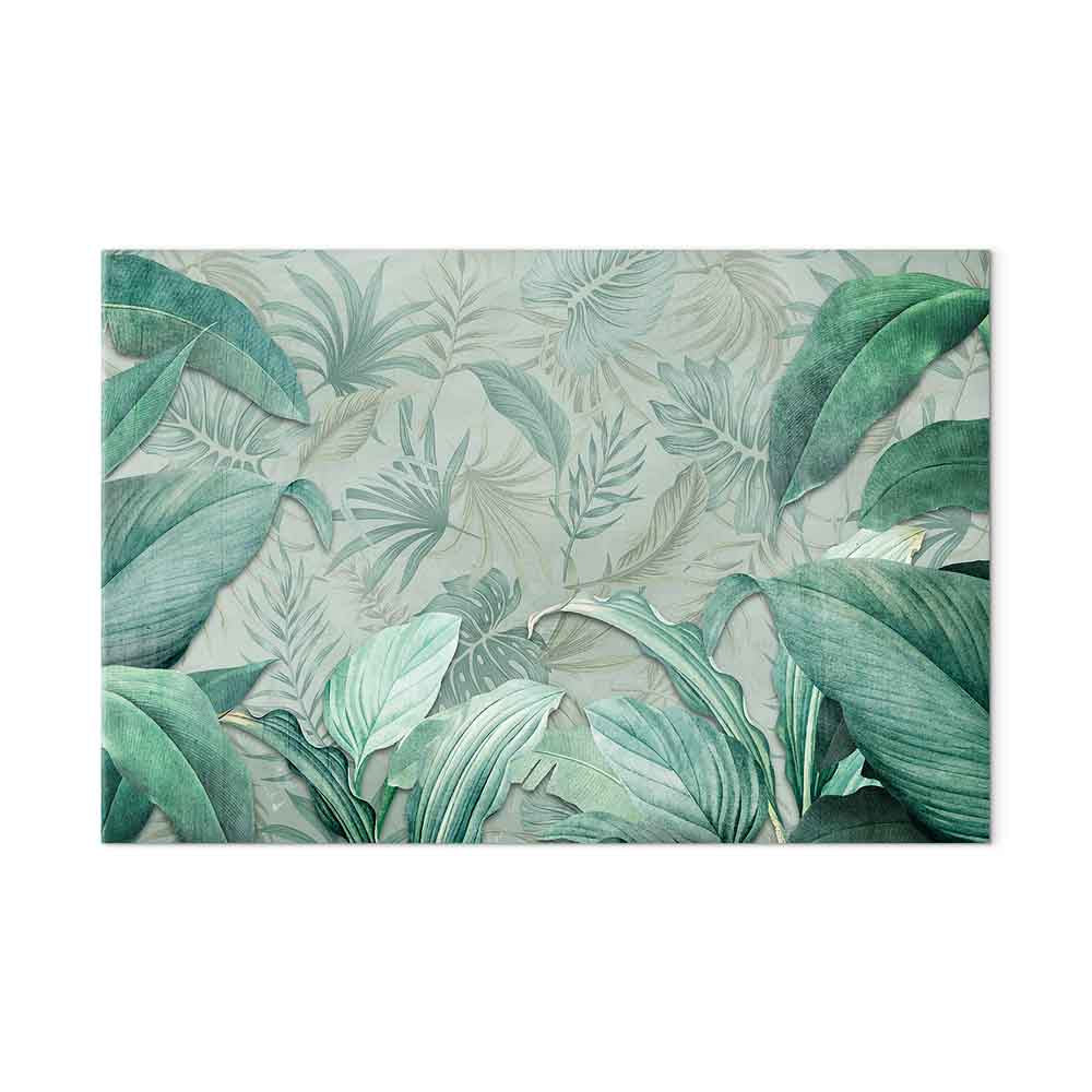 Exotic Tropical Leaves Nature Canvas Print