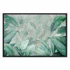 Exotic Tropical Leaves Nature Canvas Print