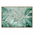 Exotic Tropical Leaves Nature Canvas Print