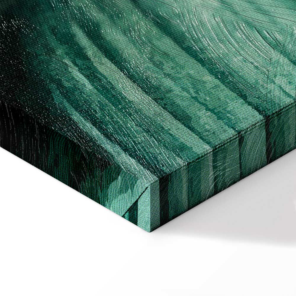 Exotic Tropical Leaves Nature Canvas Print