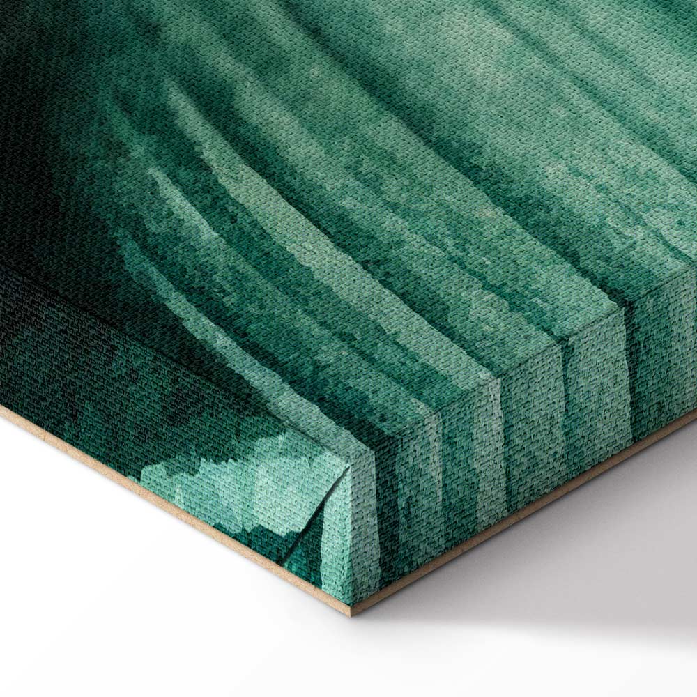 Exotic Tropical Leaves Nature Canvas Print