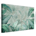 Exotic Tropical Leaves Nature Canvas Print