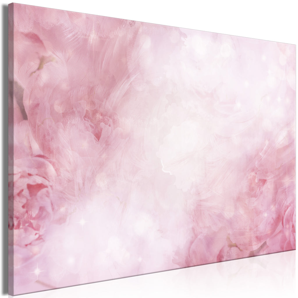 Canvas Print Pink Power Wide (1 Part)