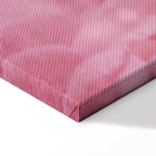 Pink Floral Canvas Print Wide