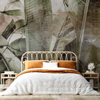 Banana Leaves Tropical Wall Mural