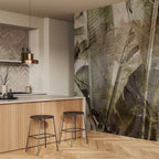 Banana Leaves Tropical Wall Mural