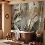 Banana Leaves Tropical Wall Mural