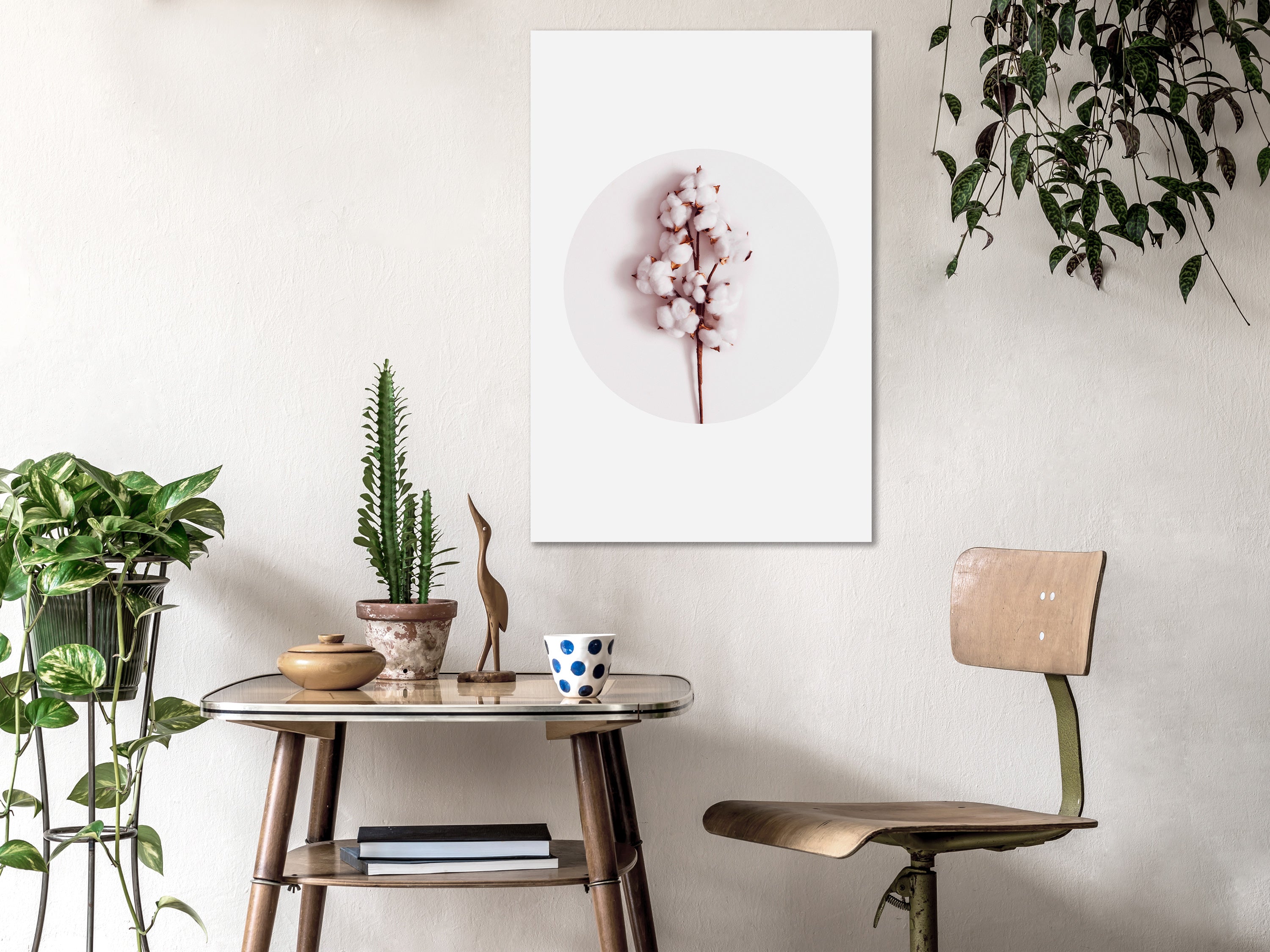 Canvas Print Vertical Soft Cotton 1 Part