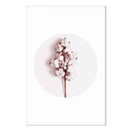 Soft Cotton Floral Canvas Print