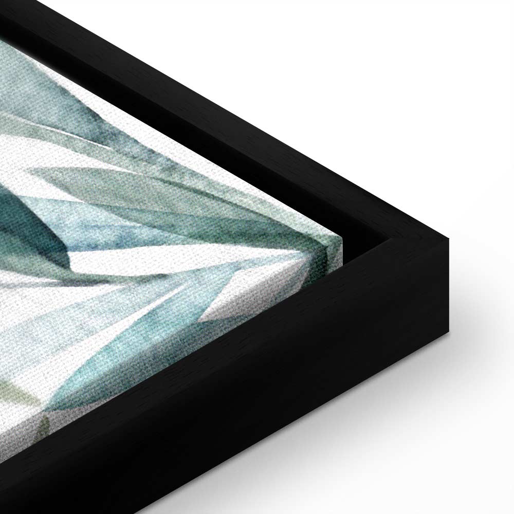 Mint Leaf Calm Nature Canvas Print