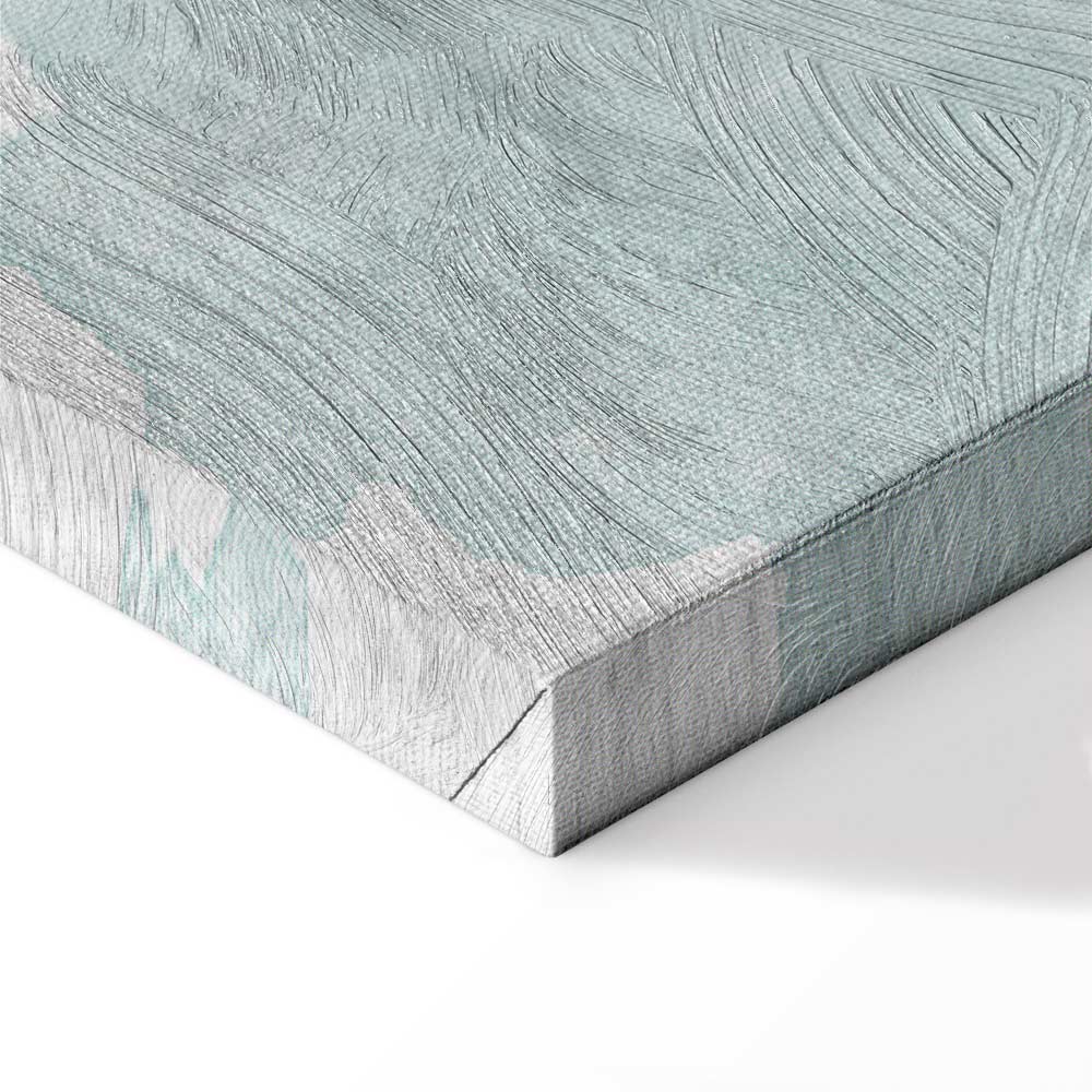 Mint Leaf Calm Nature Canvas Print