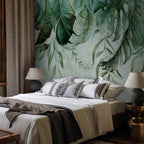 Green Leaf Nature Wall Mural