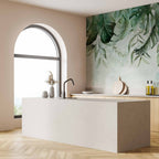 Green Leaf Nature Wall Mural