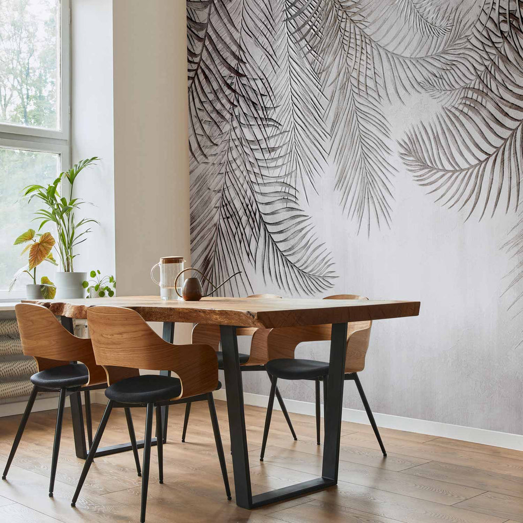 Night Palm Trees Tropical Wall Mural