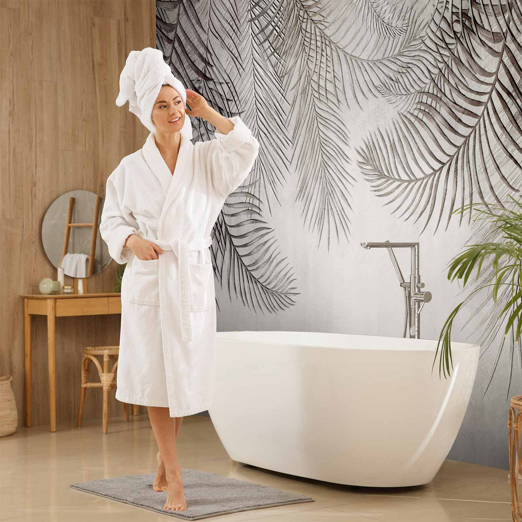 Night Palm Trees Tropical Wall Mural