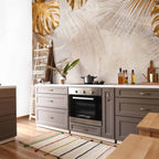 Tropical Palm Leaves Nature Wall Mural