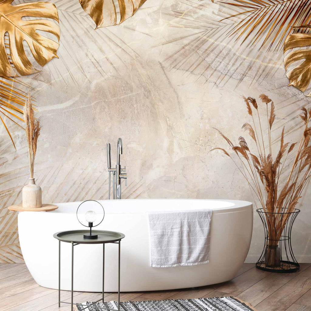 Tropical Palm Leaves Nature Wall Mural