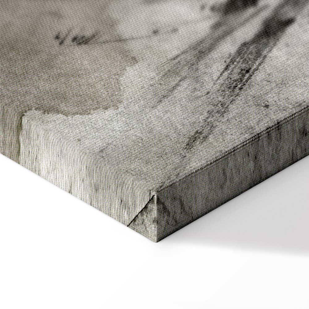 Abstract Trees Nature Wide Canvas Print