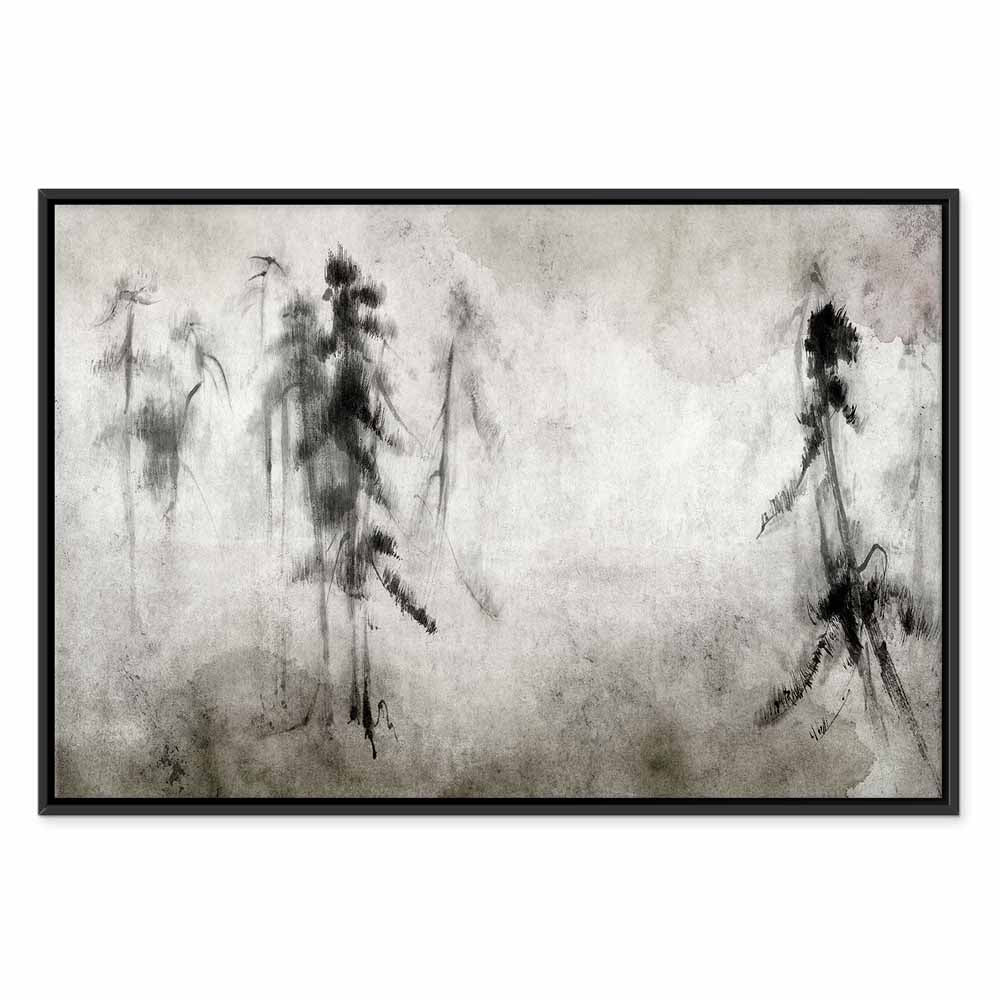 Abstract Trees Nature Wide Canvas Print