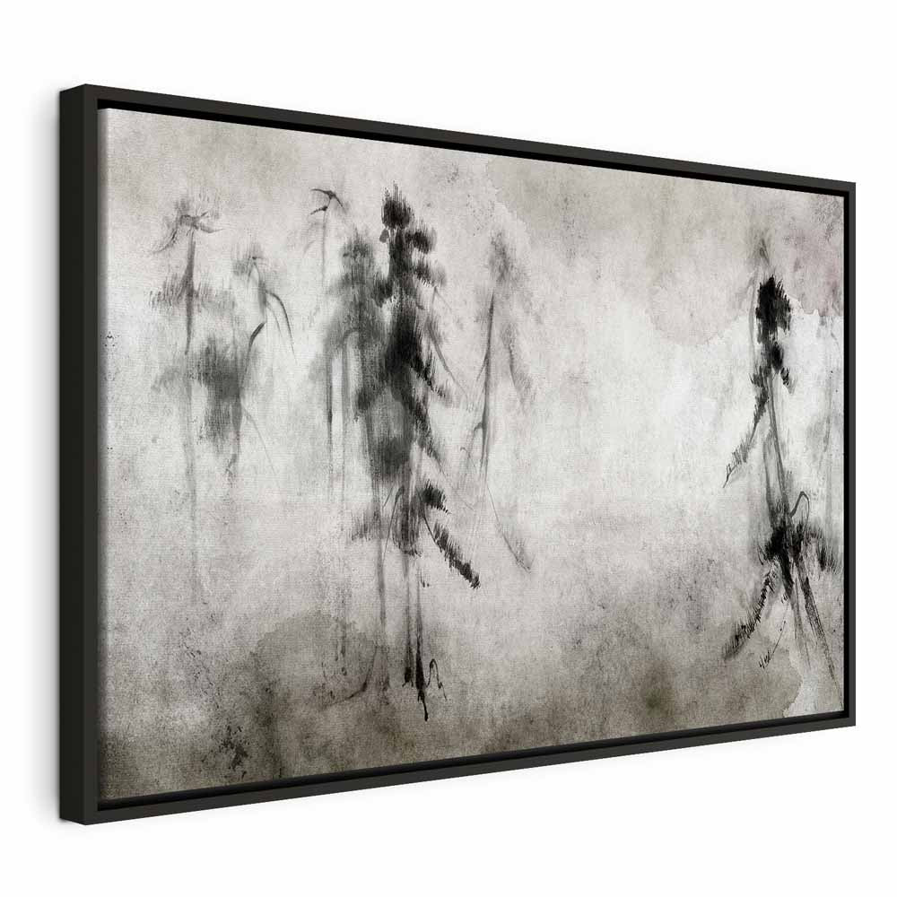 Abstract Trees Nature Wide Canvas Print
