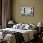 Abstract Trees Nature Wide Canvas Print