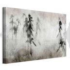 Abstract Trees Nature Wide Canvas Print